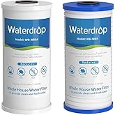 Waterdrop FXHTC AP810 10" x 4.5" Whole House Water Filter, Replacement for GE® FXHTC, 3M® Aqua-Pure AP810, Culligan® RFC-BBSA, W50PEHD, GXWH40L, GXWH35F, DuPont WFHD13001, Pentek® R50-BB
