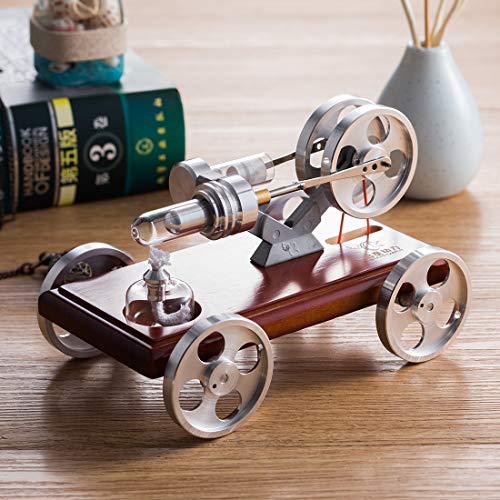 ZUJI Stirlingmotor Bausatz 1 Zylinder Motor Stirling Engine Kit DIY Modell Kit Educational Physik Spielzeug – Bild 2