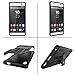 Sony Xperia XA Ultra Case,Yiakeng Shockproof Impact Protection Tough Rugged Dual Layer Protective Case Cover with Kickstand for Sony Xperia XA Ultra (Black)