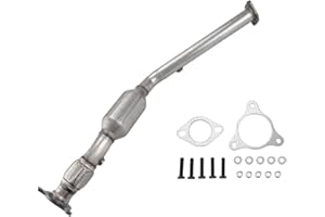 MARSFLUX Catalytic Converter Stainless Steel Direct-Fit Replacement For 2005-2007 Cobalt 2.2L, 2006-2007 HHR 2.2L, 2005-2007 Saturn Ion 2.2L Replace 54807, 642780, 50374 (EPA Compliant)
