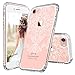 MOSNOVO White Henna Flower Mandala Lace Pattern iPhone Case - Clear, Designed for SE 2020, 8, 7