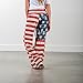 Women Pants,Haoricu Summer Women Stripe American Flag Drawstring Loose Leg Pants Leggings