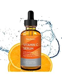Vena Beauty Vitamin C Facial Serum Anti-Aging Facial Serum with Hyaluronic Acid (White)