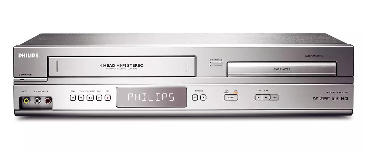 (Refurbished) Philips DVD/VCR Combo