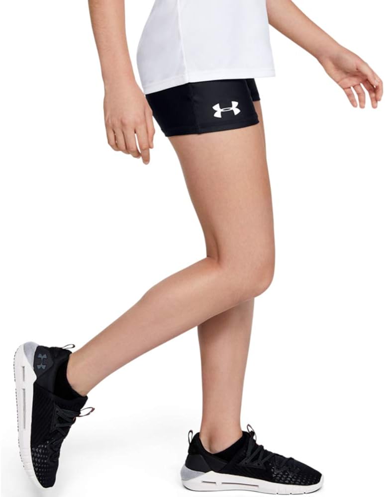 Under Armour Girls' HeatGear Armour Shorty: Clothing