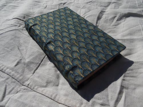 Blue and Gold scallop journal