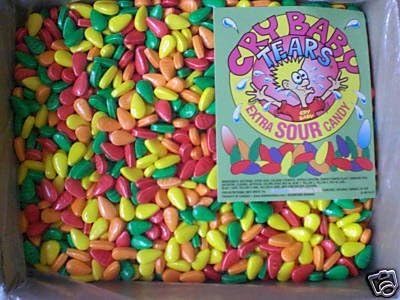 8 Pounds Cry Baby Tears Sour Candy by The Candy Peddler