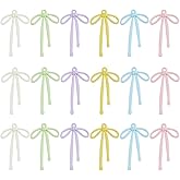 SUNNYCLUE 30Pcs Mixed Color Alloy Bow Knot Charms for Jewelry Making, Earrings, Necklaces, DIY Accessories