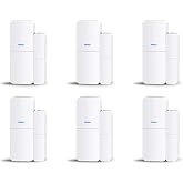 Entry Sensor (Pack of 6) - Window and Door Protection - Compatible with tolviviov Home Security System