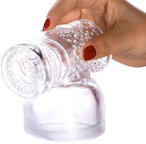 Massager Accessories Massage Attachment Silicone Accessory (Clear)