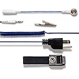 Grounding Cord with Anti Static Wrist Strap for Grounding and Well-Being, Grounding Bracelet Connects You to The Earth, Grounding Wire, Ground Wire, Grounding Strap, Ground Strap, Grounding Bands