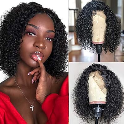 Ugrace Hair Brazilian Virgin Human Hair Wigs Short Curly Bob Wigs