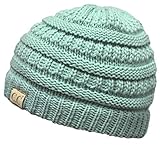 Kids Beanie (NO POM) - Mint