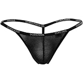 Doreanse 1330-blk Ribbed Modal T-thong Black