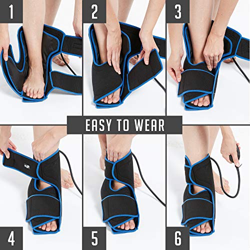 Bodyprox Ankle Ice Pack Injuries, Hot & Cold Air Compression Ankle
