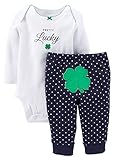 Carters Baby Girls' St. Paddy's Day Bodysuit & Pant Set