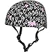 Krash! Sketchy Hearts Black 8+ Helmet, Youth Girls