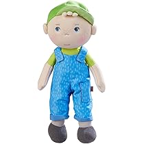 HABA Poupée câline Lasse Poupée en Tissu Toute Douce de 25 cm, pour bébés et Tout-Petits – sans Scratch ni Coutures gênantes, dès 6 Mois – pour Les HABA Poupée câline Lasse Poupée en Tissu Toute Douce de 25 cm, pour bébés et Tout-Petits – sans Scratch ni Coutures gênantes, dès 6 Mois – pour Les