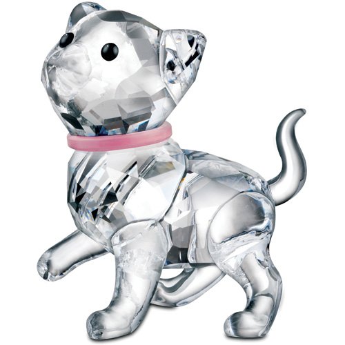 Swarovski Crystal Kitten Standing