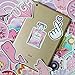 53PCS Mixed Different Pink NASA Space Girl Stickers Cute Flamingo Shark for Kids Laptop Skateboard Toy Stickers (Pink Space)