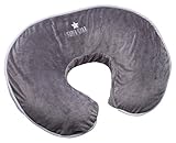 Boppy Pillow Slipcover, Luxe Super Star, Gray