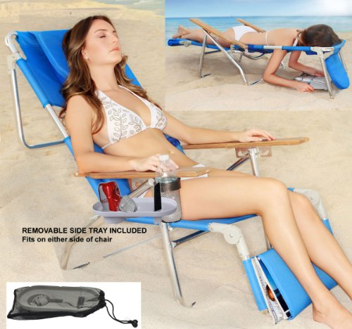 Super Deluxe Padded 3 in 1 Beach Chair / Lounger