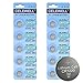 CELEWELL CR1220 3V Lithium Battery 40mAh for Fairy Pearls/LED Light/Bracelet/Flashlight/Clock with 3 Years Warranty(10-Pack)