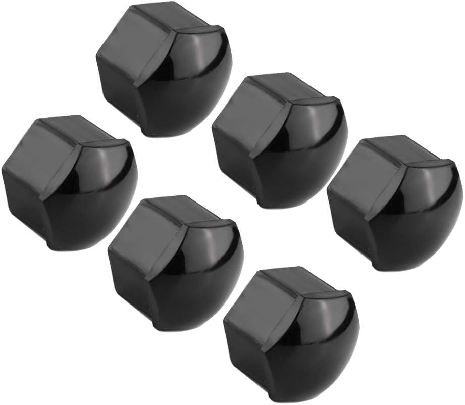 Sunicon Set 20 Copridadi Argento Per Ruote Auto | Protezione Antifurto 17mm | Facile Installazione