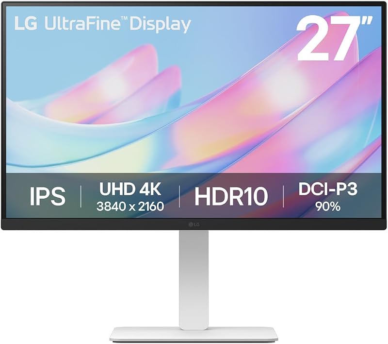 LG UltraFine Monitor 27US550 27 inch 4K UHD IPS 60Hz HDR10 DCI-P3 90