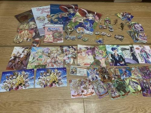 白猫プロジェクト 魔法使いと黒猫のウィズ 毎日続々入荷 クリアファイル 缶バッジ ポストカード