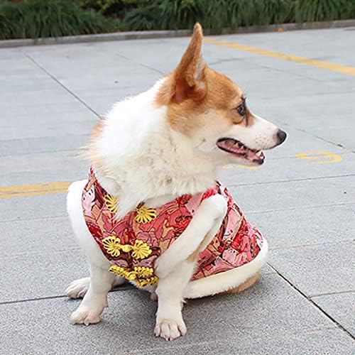 犬服 ダウンベスト 裏起毛 袖なし 中国風 犬服 シンプル 足つき 高級 簡単 かわいい お正月 お新年 シンプル 仮装 着せやすい 犬 ジャケット 防寒 ダウン 冬 犬服 おしゃれ 面白い お揃い B081gs997c 719円 犬服 ダウンベスト 裏起毛 袖なし 中国風 犬服 シンプル 足つき 高級 簡単 かわいい お正月 お新年 シンプル 仮装 着せやすい 犬 ジャケット 防寒 ダウン 冬 犬服 おしゃれ 面白い お揃い B081gs997c 719円