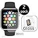 Skypat lll036[2-Pack] Apple Watch 38mm Smart Watch Screen Protector, [Tempered Glass] 9H Hardness, Dust-Free, Fingerprint-Free