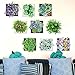 iwallsticker 27 28inch Succulent Plant Wall Sticker Green Quotes Potted Cactus Wall Decal Vinyl Stickers for Living Room Kitchen Nursery Bedroom Wallpaper