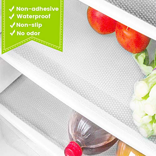 Fridge Liner Refrigerator Mats, Shelf Liners, Washable Drawer Liner