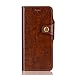 Galaxy S8 Case Folio Wallet Magnetic Detachable,SAVYOU 2 in1 Luxury Series Premium Vegan Leather Flip Wallet Card Holder with Kickstand Slim PC Back Cover for Samsung Galaxy S8 BROWN