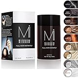 SG Best Quality Hair Building Fibers Natural Hair Loss Concealer for Men and Women 0.87oz - (Medium Brown)