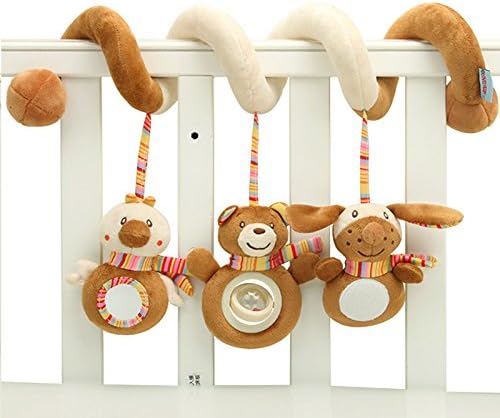 SKK BABY Crib Stroller Carseat Musical Activity Spiral Toy for Infant Toddlers