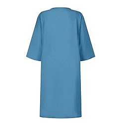 Cotton Linen Dresses for Women 2023,Trendy Summer