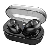 Beartwo Wireless Earbuds with Charging Case, Noise-Cancelling V4.1 Wireless Bluetooth Headphones with Microphone, Sweatproof In-ear Bluetooth Earphones for Sports&Exercise-Stereo Mode/Mono Mode
