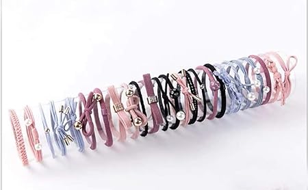 Amazon ヘアゴム レディース 髪飾り 髪留め おしゃれ ヘアアクセサリー パール シンプル 可愛い ゴムレディース パール ヘアバンド A ヘアアクセサリー おもちゃ