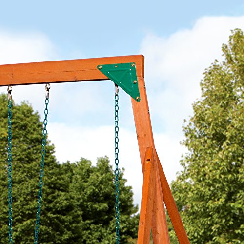 Backyard Discovery Prescott All Cedar Wood Playset Swing Set Pricepulse