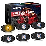 ONERAY LED Rock Lights 6 Pods LED Neon Lights