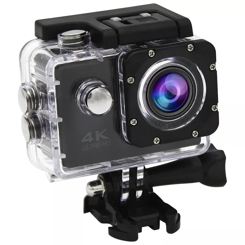 Photo 1 of 4k 1080p Sports Action Camera Motorcycle Helmet Bicycle Underwater Camera for Phone Slow Motion Diving Cycling