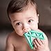 Little Standout Baby Teething + Infant Teething Toys, 100% Silicone Teether, BPA Free Chew Toys for Babies: The Natural Alternative to Baby Teething Tablets for Teething Relief - Hamsa Hand Red