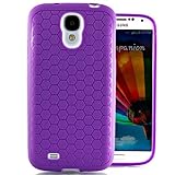 Hyperion Samsung Galaxy Note 3 HoneyComb Matte TPU Case / Cover for the Extended Battery **Hyperion Retail Packaging** [2 Year NO HASSLE Warranty] (PURPLE)