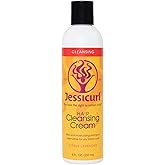 Jessicurl, Hair Cleansing Cream, Curly Shampoo, Citrus Lavender, 8 Fl oz | Moisturizing Shampoo for Dry Curly Hair, Sulfate Free and Protein Free Shampoo Alternative, Mild Cleanser for Thick Curls
