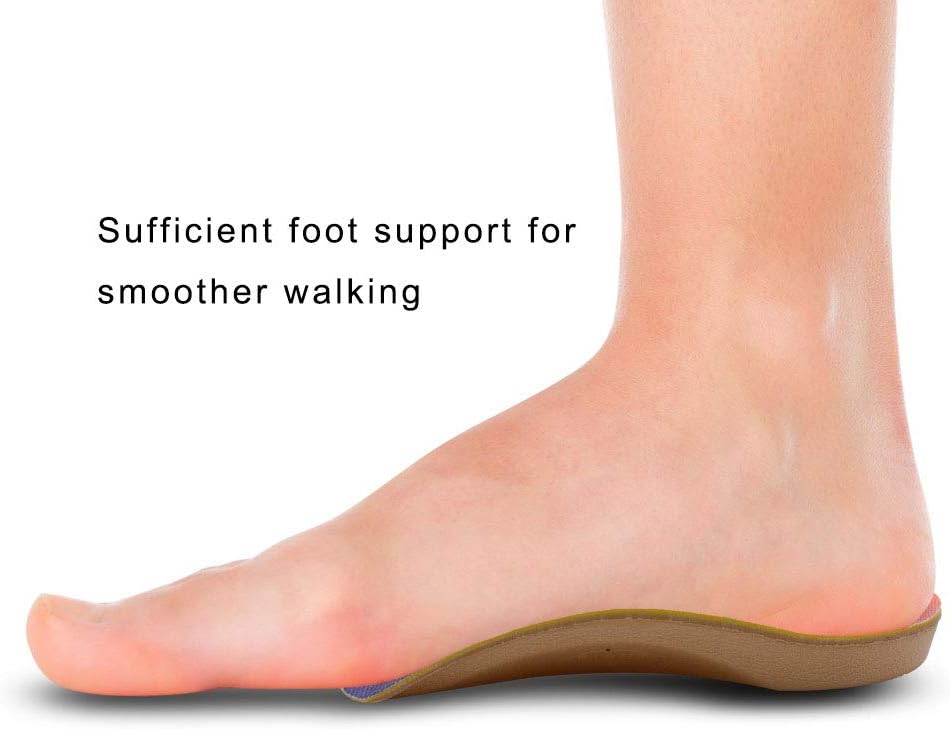 PCSsole 3/4 Length Comfort Orthotic Inserts for Flat Feet,Plantar Fasciitis, Bone Spur,Arch Support for Men and Women-Walking, Standing ((L:(Men9-11/Women10-12))): Health & Personal Care