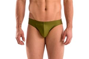 Gary Majdell Sport Mens Solid Contour Pouch Bikini Swimsuit