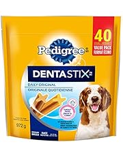 PEDIGREE DENTASTIX Medium Dog Original, 40pk, Dog Treats - 40 Sticks