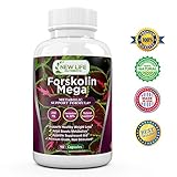 ★ 100% Pure FORSKOLIN ★ Maximum Potency Fat Burner and Appetite Suppressant ★ Coleus Forskohlii Standerized to 20% for Immediate Fat Burning Effects ★ Shed Pounds Quickly Or Your Money Back! (90 Capsules)